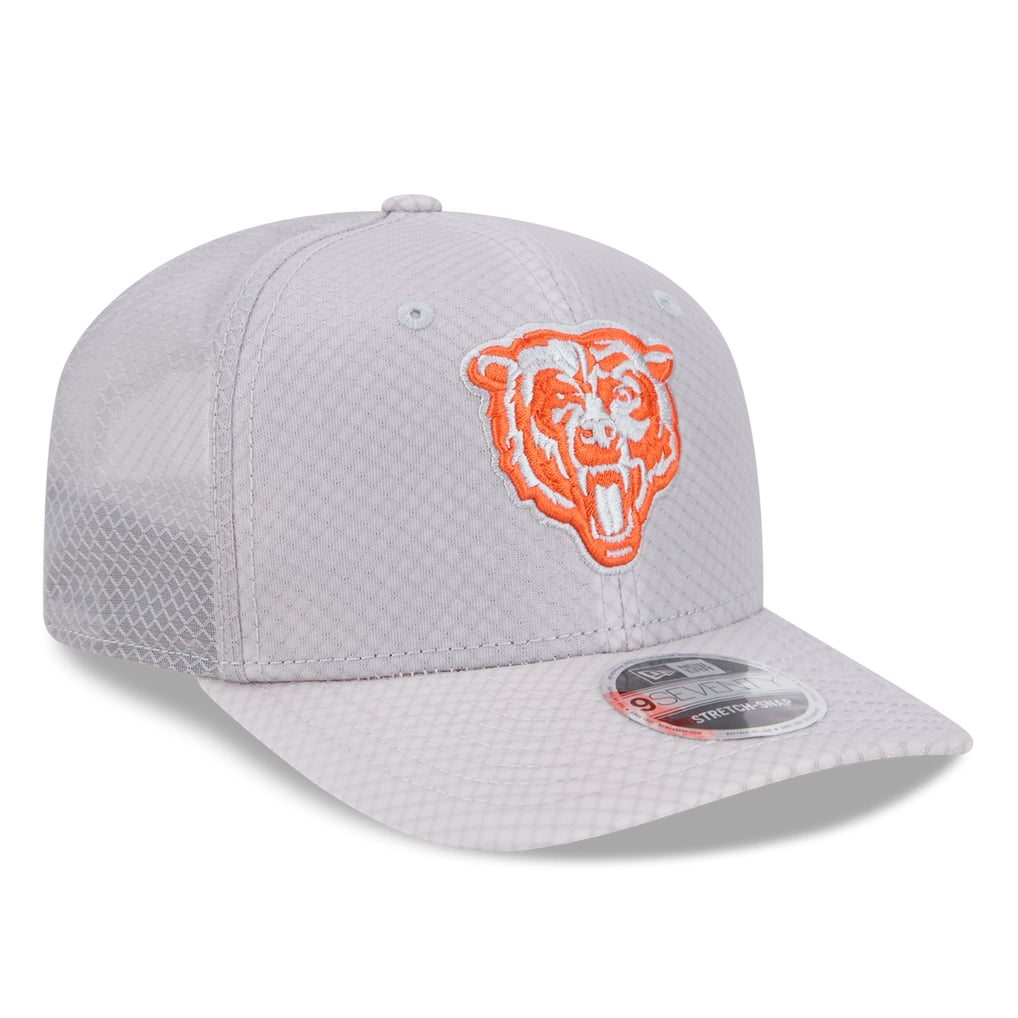 Chicago Bears New Era Jock 9SEVENTY Adjustable Hat - Gray