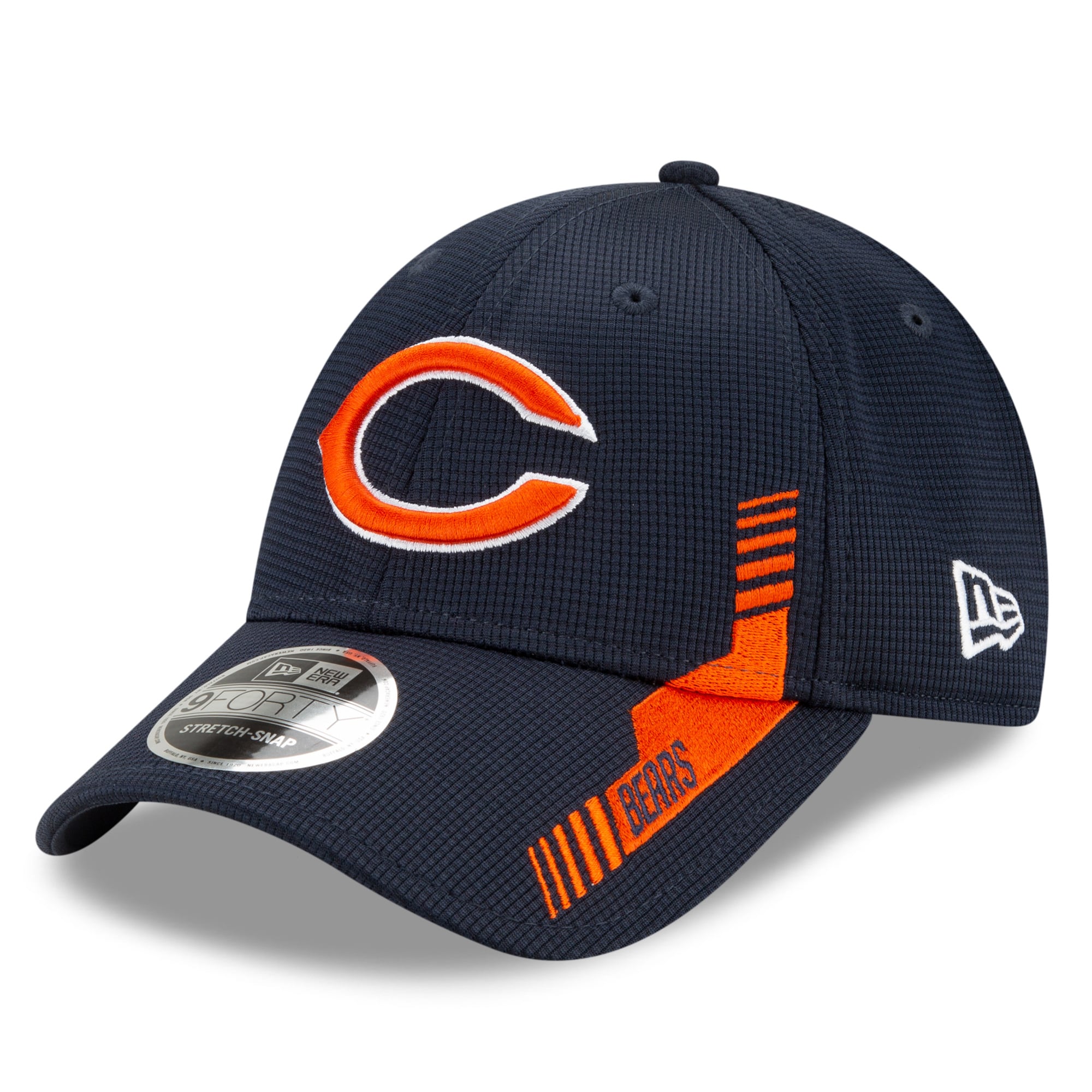 Men's Chicago Bears New Era Navy 2021 NFL Sideline Home C 9FORTY