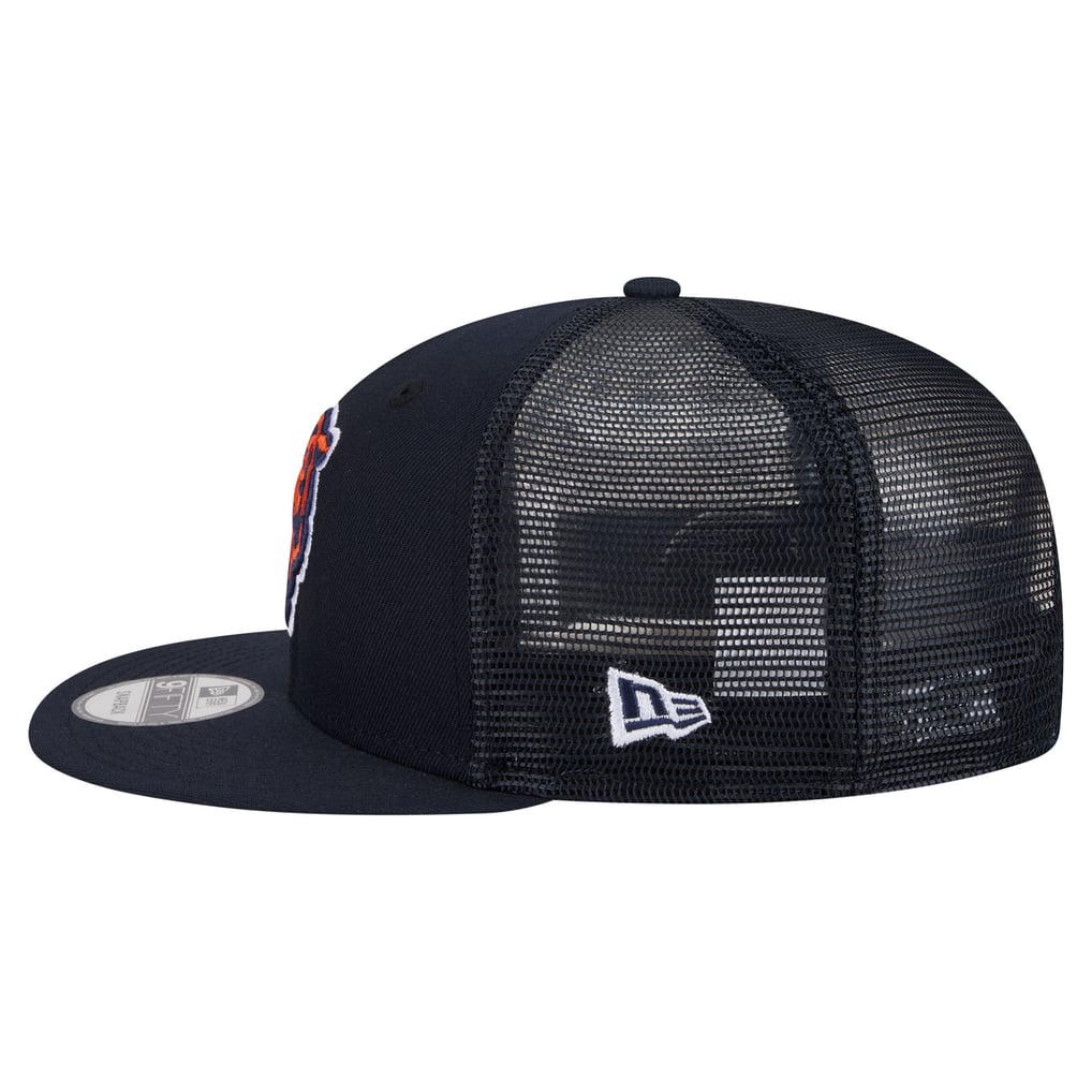  Chicago Bears New Era Core Team 9FIFTY Trucker Snapback Hat - Navy