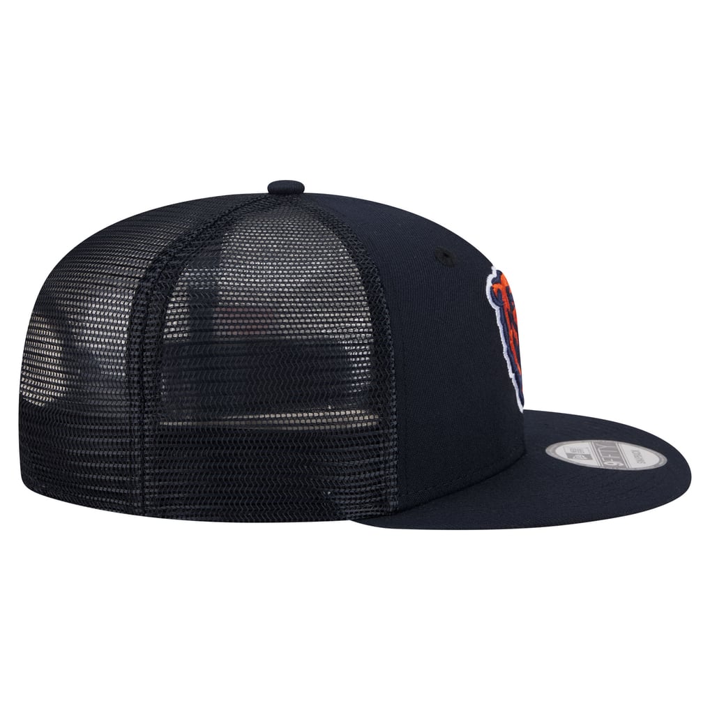  Chicago Bears New Era Core Team 9FIFTY Trucker Snapback Hat - Navy