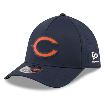 Chicago Bears New Era Tonal 39THIRTY A-Frame Flex Hat - Navy