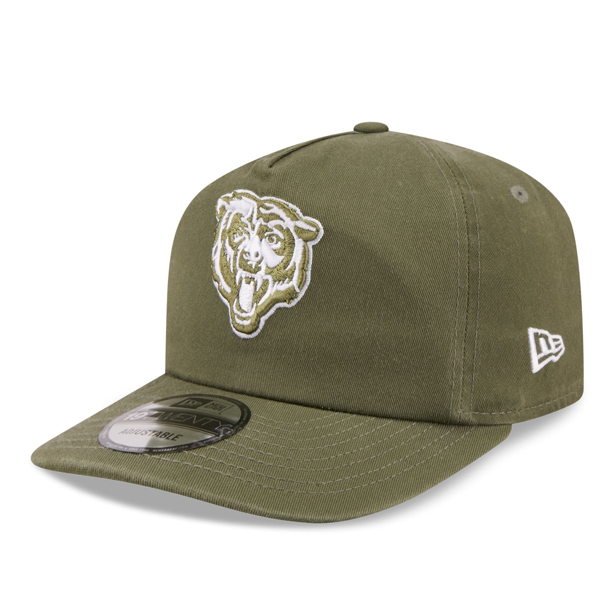 New Era Chicago Bears Olive Color Pack 19TWENTY Adjustable Hat