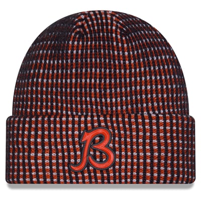 Chicago Bears New Era 2026 Sideline Cold Weather  Cuffed Knit Hat - Orange