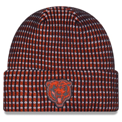 Chicago Bears New Era 2026 Sideline Cold Weather  Cuffed Knit Hat - Orange