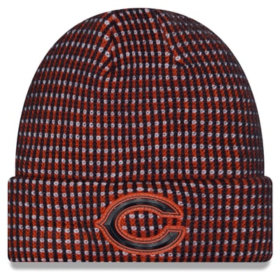 Chicago Bears New Era 2026 Sideline Cold Weather  Cuffed Knit Hat - Orange