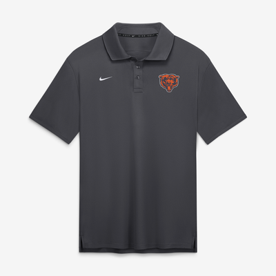  Chicago Bears Nike Par Solid Dri-FIT Polo - Anthracite