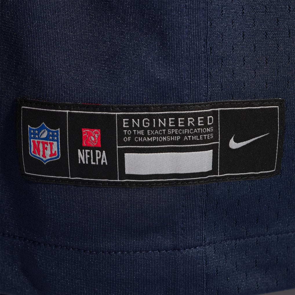 D'Marco Jackson Chicago Bears Nike Team Game Jersey -  Navy