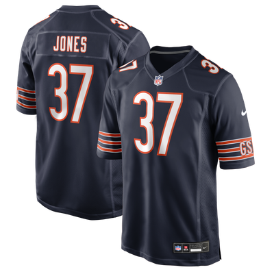 Elijah Jones Chicago Bears Nike Team Game Jersey - Navy