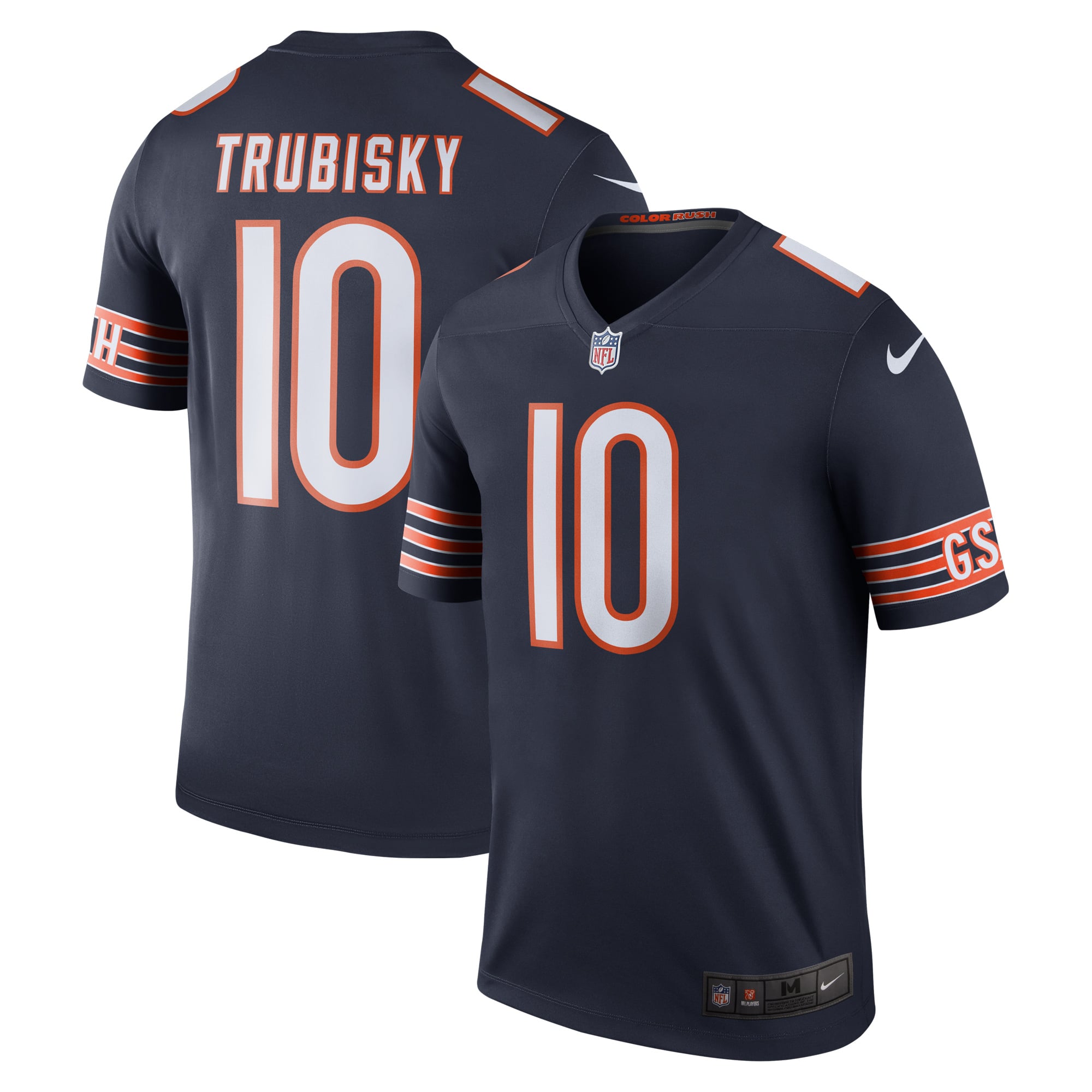 NFL シカゴベアーズ TRUBISKY レプリカジャージ mens-nike-mitchell-trubisky-