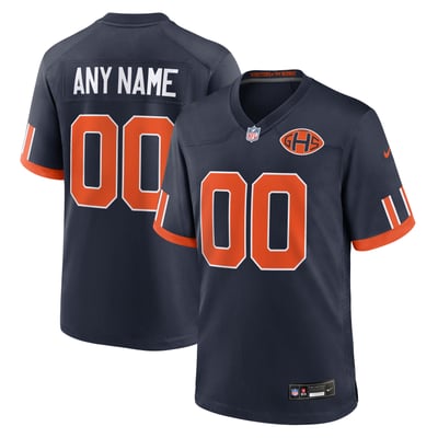  Chicago Bears Nike 2026 Rivalries Collection Game Custom Jersey - Navy
