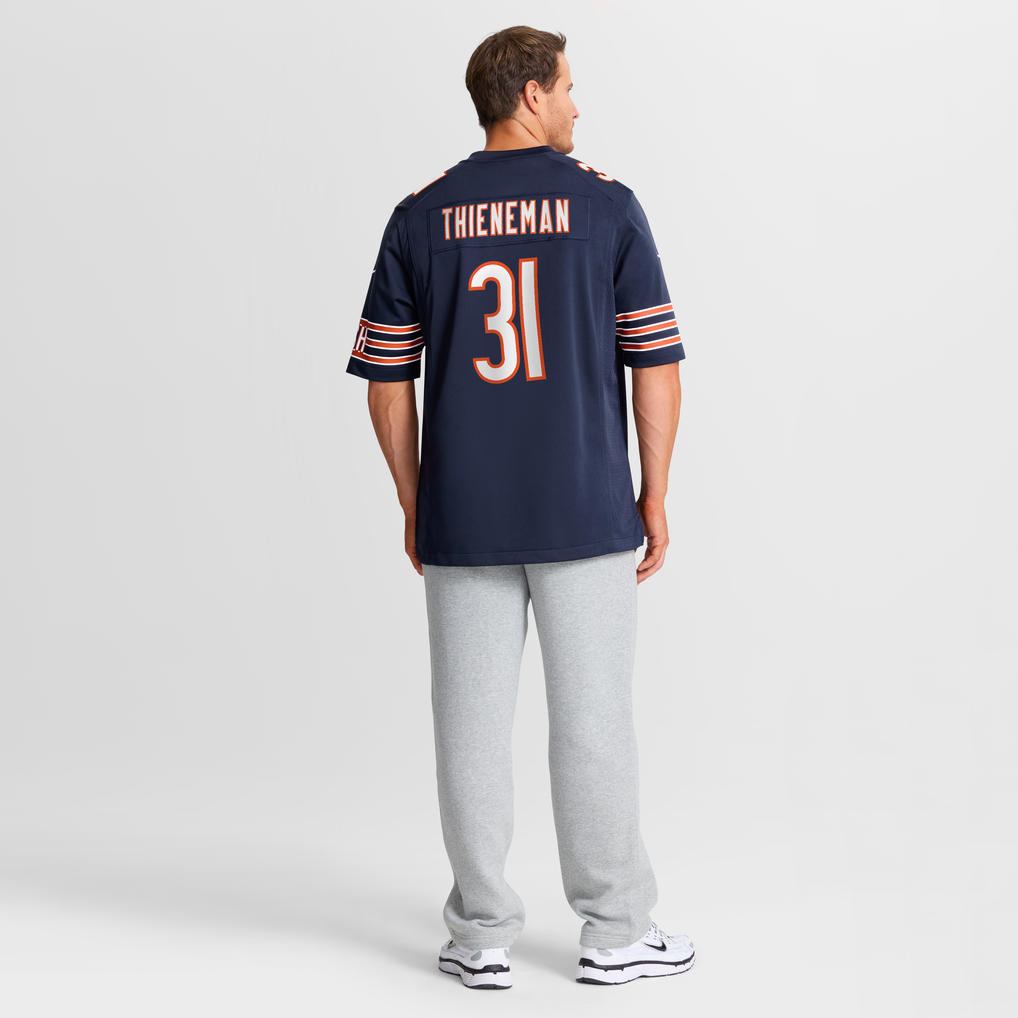 Dillon Thieneman Chicago Bears Nike Team Game Jersey - Navy