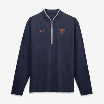  Chicago Bears Nike Dri-FIT Victory Half-Zip Pullover - Navy