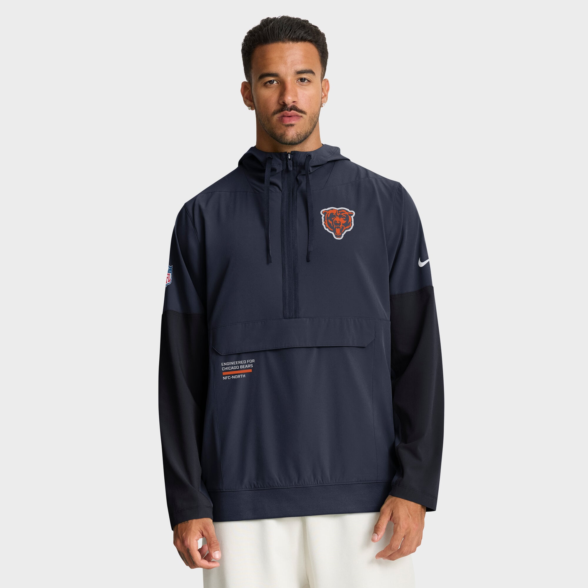 NIKE Bears NFL ナイロンジャケット アウター ダウン フットボール