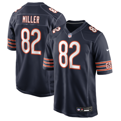 Scott Miller Chicago Bears Nike Team Game Jersey - Navy