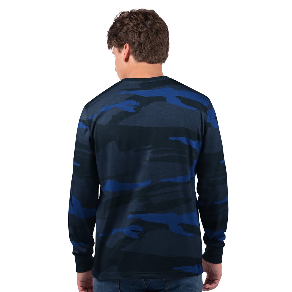 Chicago Bears Starter Thursday Night Gridiron Long Sleeve T-Shirt- Navy