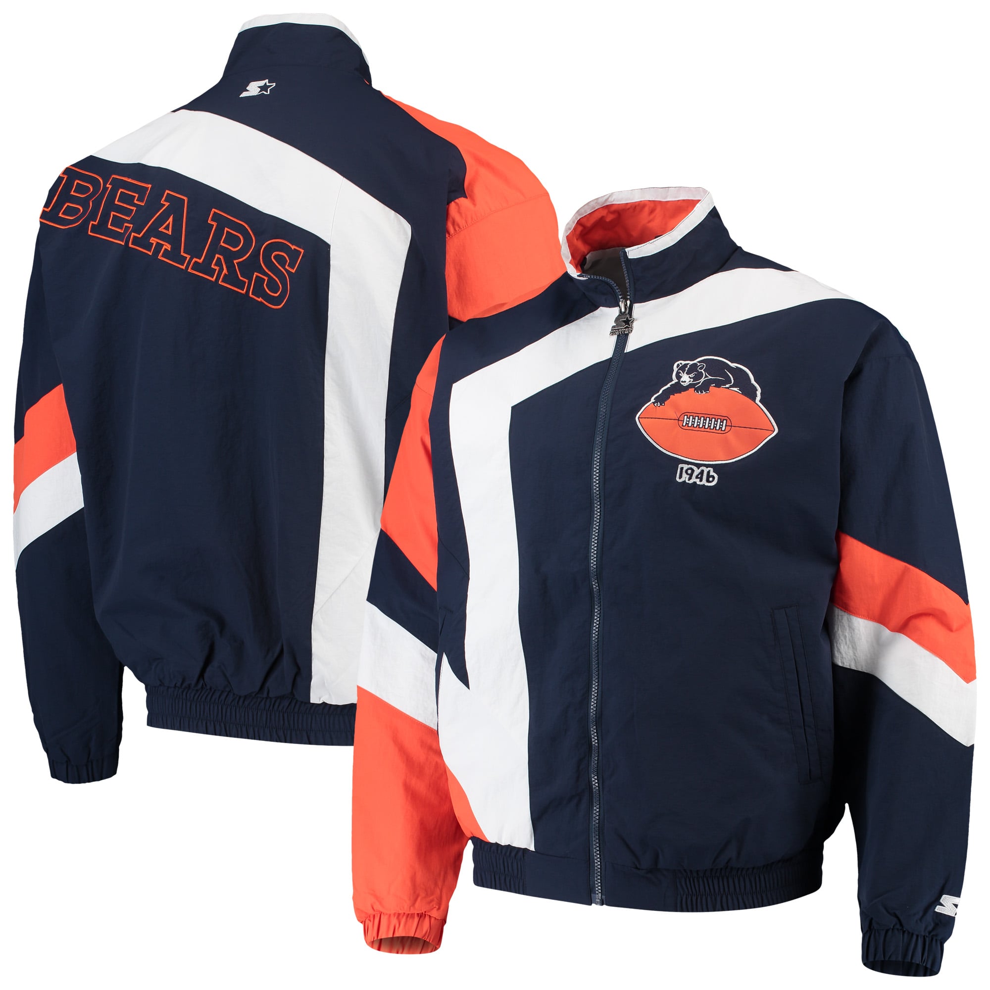 90'S Starter NFL CHICAGO BEARS スタジャン L VTG 90s NFL CHICAGO