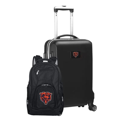 Chicago Bears MOJO 2-Piece Backpack & Carry-On Set - Black