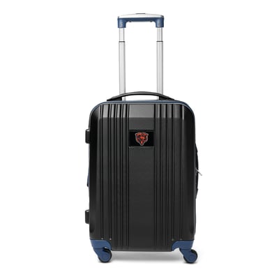 Chicago Bears MOJO 21" Hardcase Two-Tone Spinner Carry-On - Black