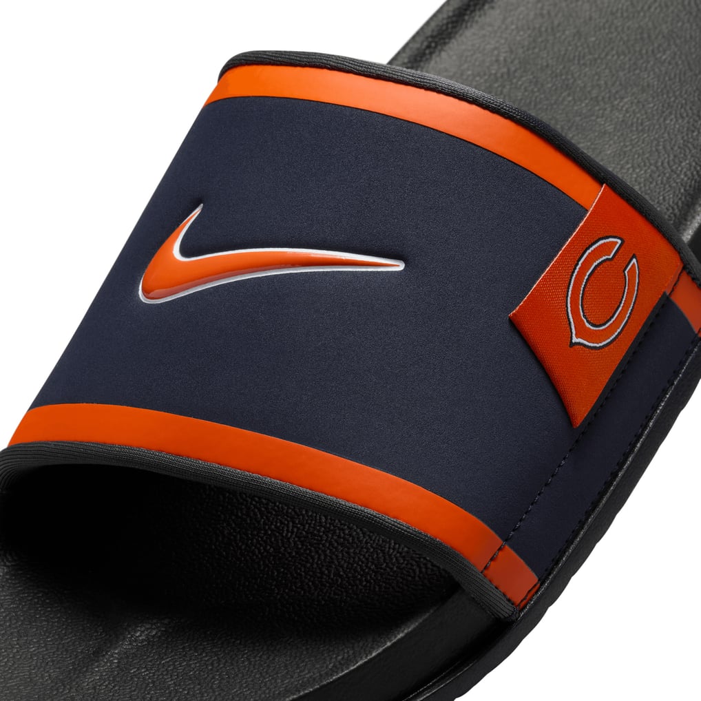 Nike Chicago Bears 2024 Off-Court Slide Sandals display picture 1