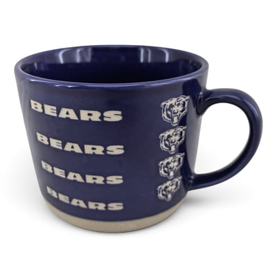 Chicago Bears Pegasus 17oz. Tonal Logo Sand Blasted Mug