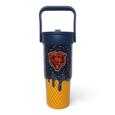 Chicago Bears Pegasus 32oz. Ice Cream Logo Cone Stainless Steel ProCarry Tumbler