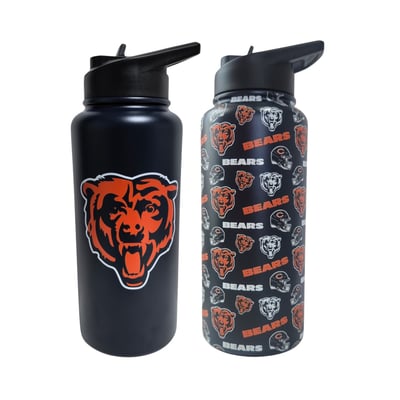Chicago Bears Pegasus Game Day Duo 41oz. Stainless Steel Water Bottle Set