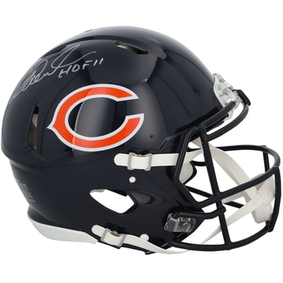 Richard Dent Chicago Bears Autographed Fanatics Authentic Riddell Speed Authentic Helmet with "HOF 11" Inscription