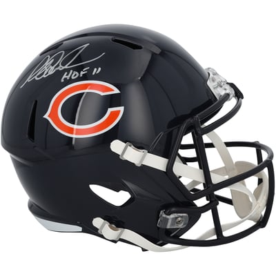 Richard Dent Chicago Bears Autographed Fanatics Authentic Riddell Speed Replica Helmet with "HOF 11" Inscription