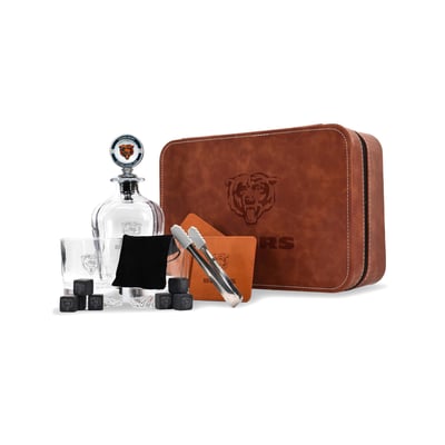 Chicago Bears The Memory Company Decanter Set