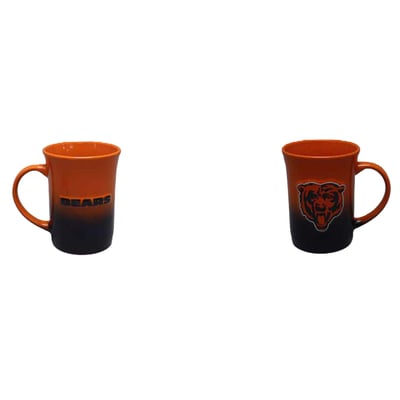 Chicago Bears The Memory Company Two-Pack 15oz. Ceramic Ombre Mug Set