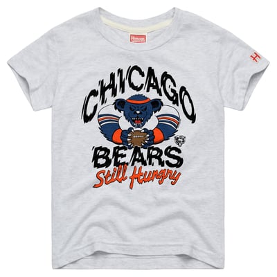  Chicago Bears Homage Toddler NFL x Grateful Dead Tri-Blend T-Shirt - Ash