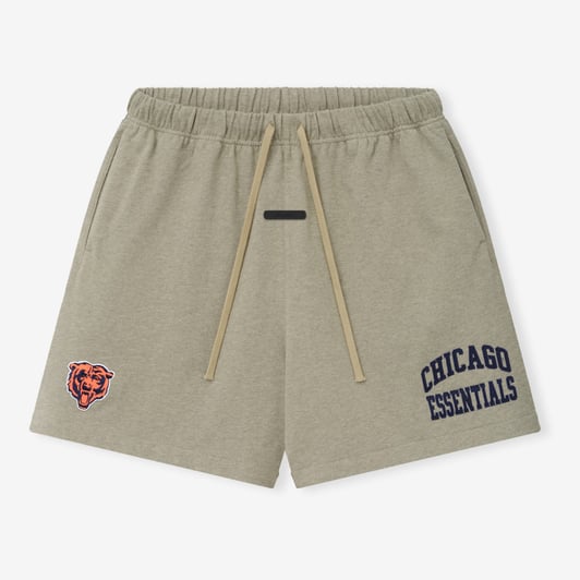 Chicago Bears Fear of God x NFL Unisex Classic Shorts - Heather Gray