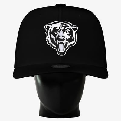 Chicago Bears Noggin Boss Unisex Big Hat - Black