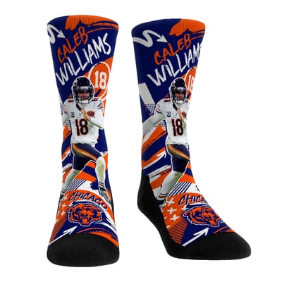 Caleb Williams Chicago Bears Rock Em Unisex Playmaker Crew Socks