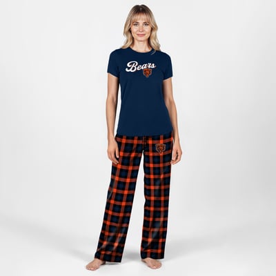 Chicago Bears Concepts Sport Women's Plus Size Highland Sleep Set - Navy

