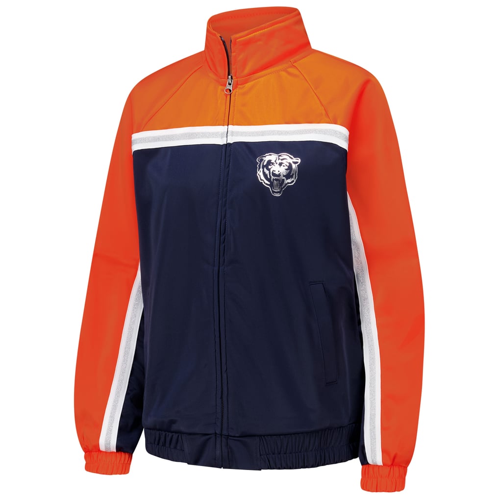 Chicago Bears G-III 4Her by Carl Banks Women's Post Game Full-Zip Track ...