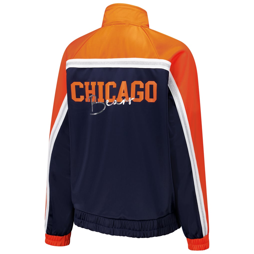 Chicago Bears G-III 4Her by Carl Banks Women's Post Game Full-Zip Track ...