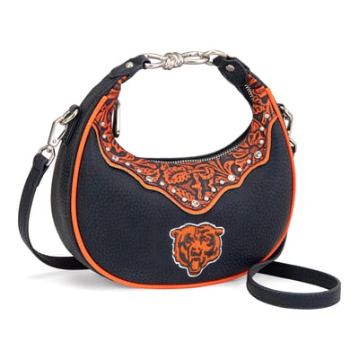 Chicago Bears Montana West Women's Crescent Shoulder Bag