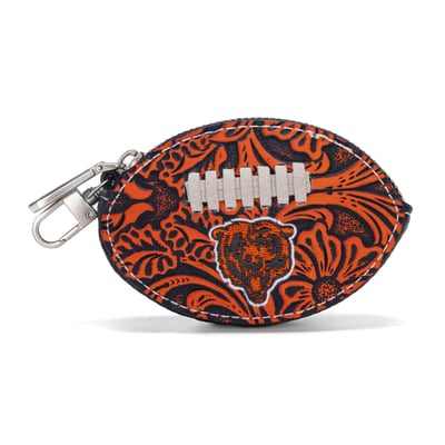Chicago Bears Montana West Women's Football Bag Charm