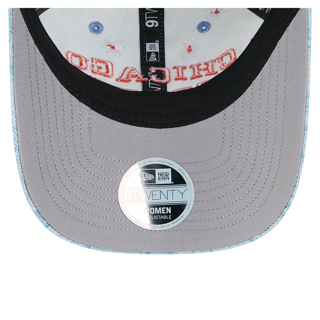 Chicago Bears New Era Women's Daisy 9TWENTY Adjustable Hat - Denim