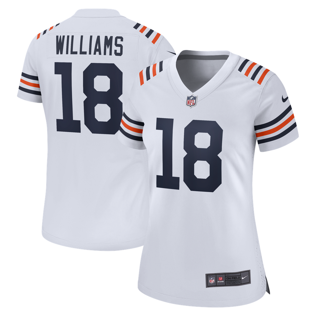 Caleb Williams Chicago Bears Nike Women's  2nd Alternate Game Player Jersey - White
