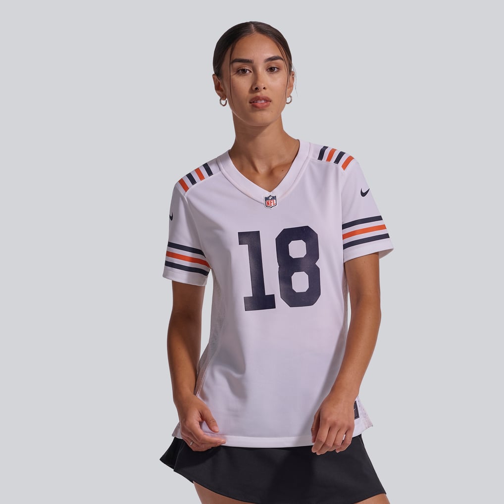 Caleb Williams Chicago Bears Nike Women's  2nd Alternate Game Player Jersey - White