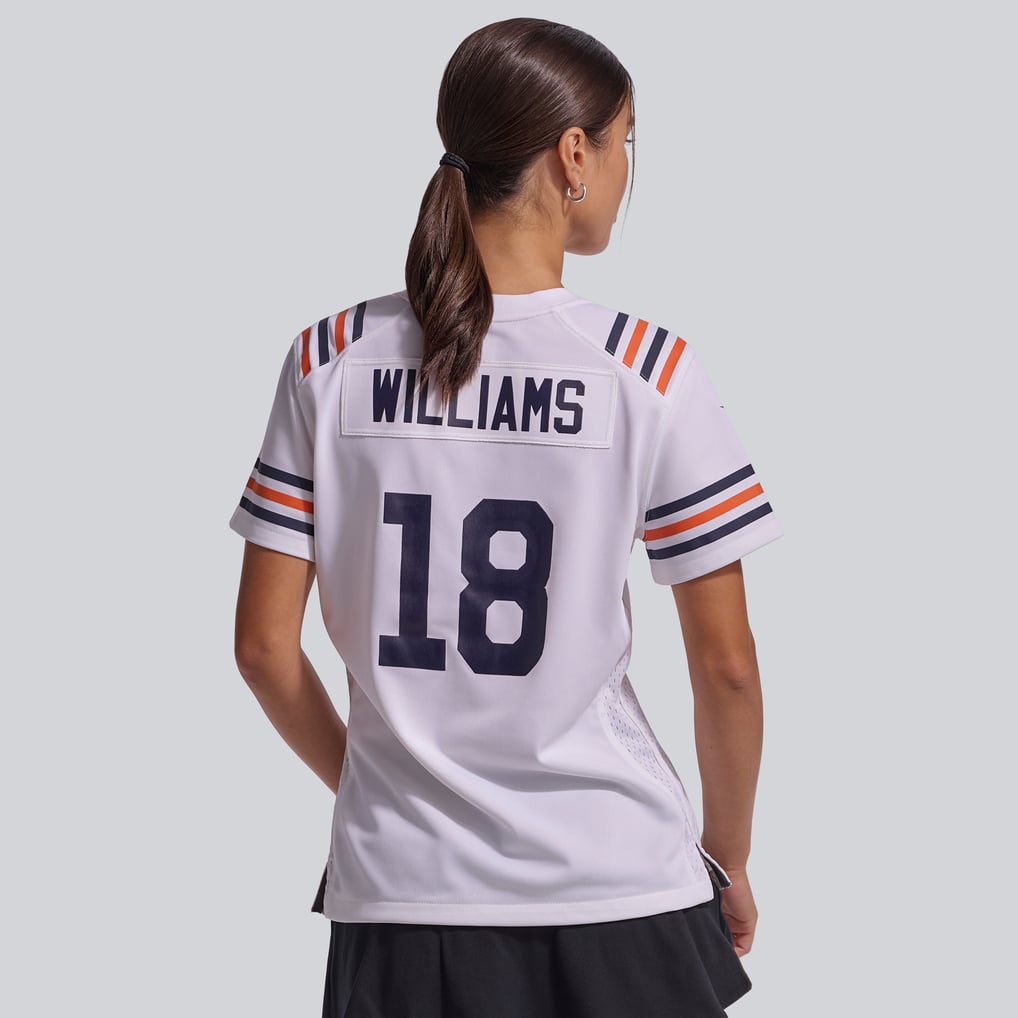 Caleb Williams Chicago Bears Nike Women's  2nd Alternate Game Player Jersey - White