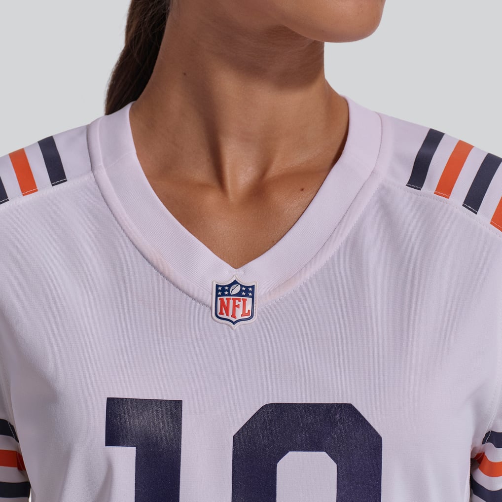 Caleb Williams Chicago Bears Nike Women's  2nd Alternate Game Player Jersey - White