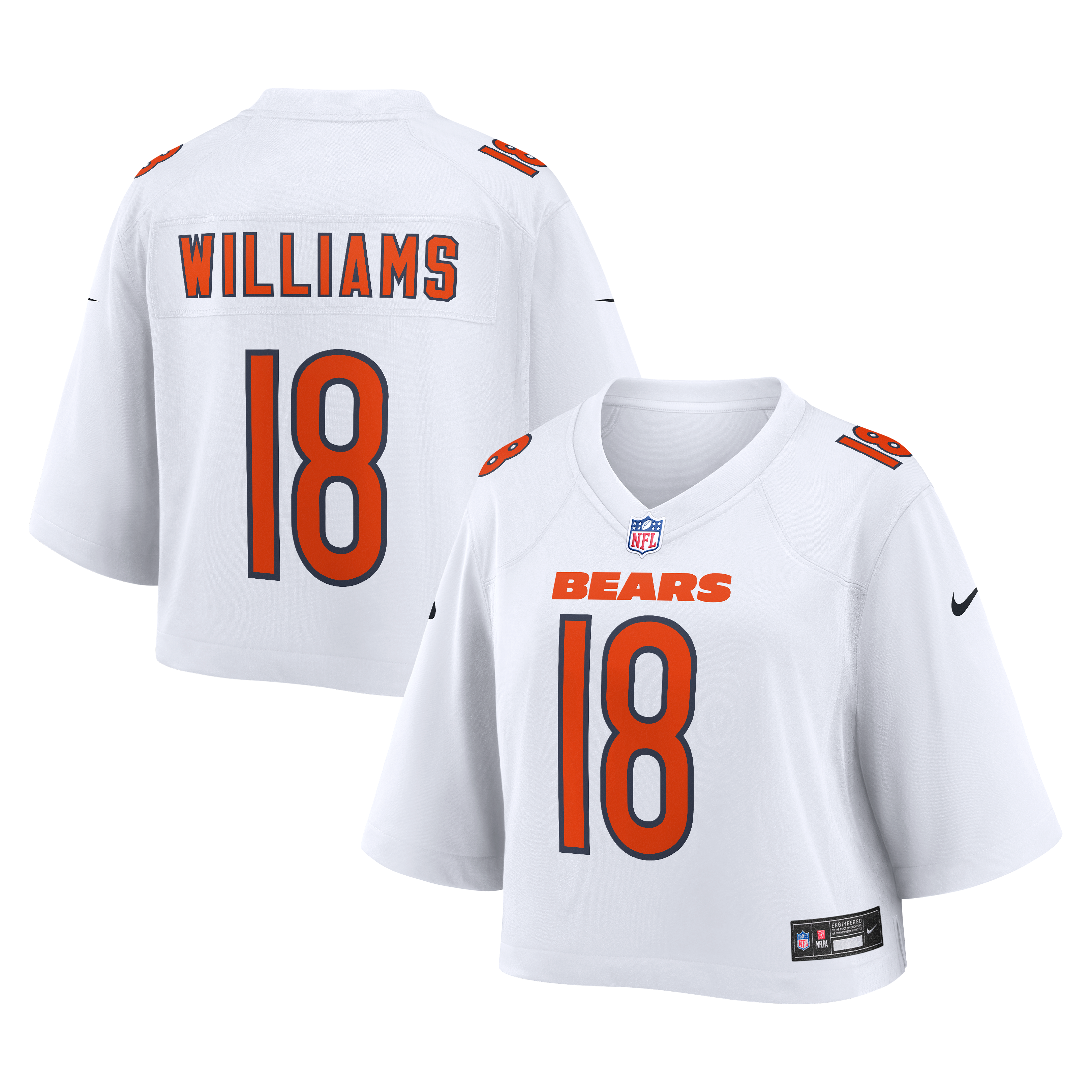 women-s-chicago-bears-caleb-williams-nike-white-cropped-fashion-game-jersey