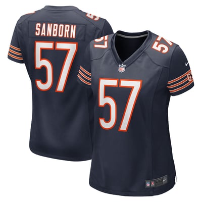 Jack Sanborn Chicago Bears Nike Women's Game Player Jersey - Navy
