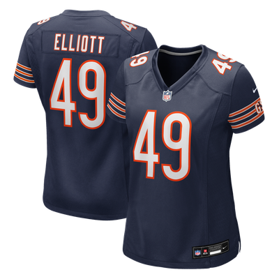Keyshaun Elliott Chicago Bears Nike Women's Team Game Jersey - Navy
