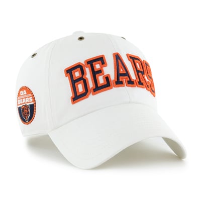 Chicago Bears Stoney Clover Lane x '47 Women's Overlay Clean Up Adjustable Hat - White