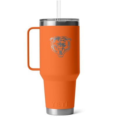 Chicago Bears YETI 42oz. Rambler Straw Mug