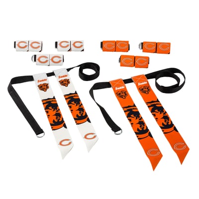 Chicago Bears Franklin Sports Youth NFL Flag Football Set